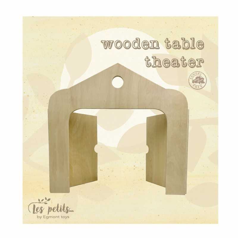 Tisch-Theater aus Holz